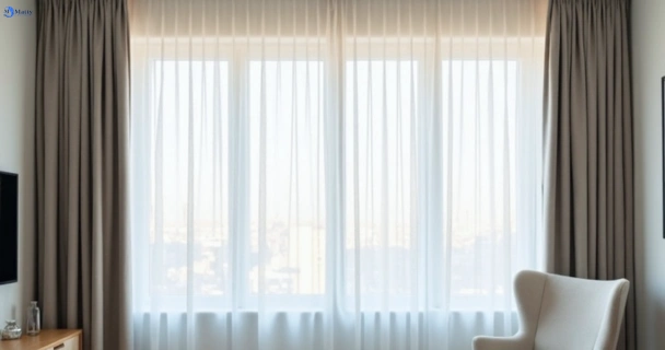 Freshly steam cleaned curtains in drumcondra-vic QLD